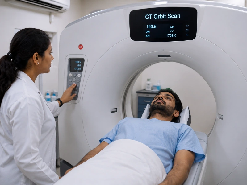 Advanced Multi-slice CT Orbit Scan Imaging Technology Machine